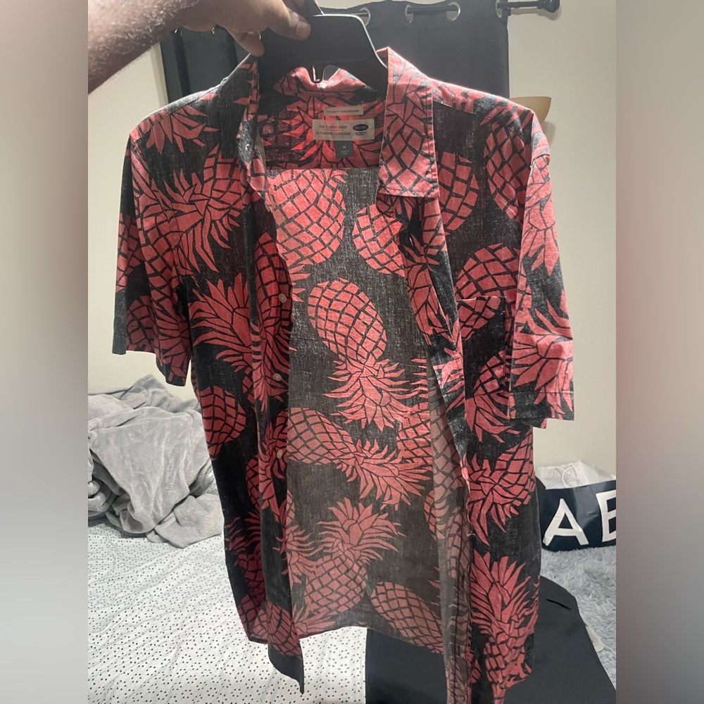 Pineapple print  shirt by old navy